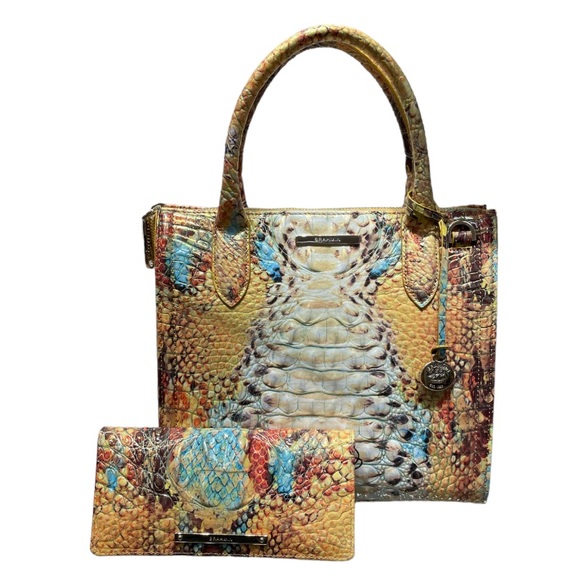 Brahmin Handbags - ************SOLD************NWT🐍BRAHMIN 2 PCS SET DESIGNER COLLECTIBLE BAG SET
